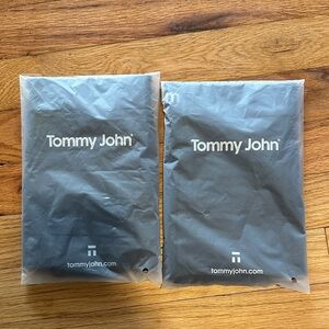 Tommy John navy men’s boxer briefs size L Undergarments set of 2 NEW NIP